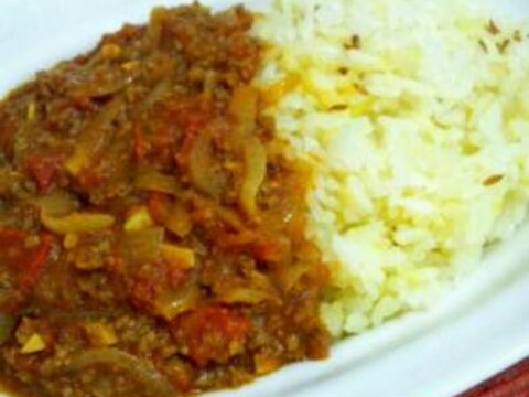 スパイスから作る本格カレー♪～ひき肉編～